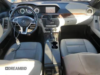 2013 Mercedes-Benz C 350 Sport with VIN WDDGF5HB9DA868195, listed as a Copart auction lot 80343384 with 96,252 mi miles and Salvage Title. Bid and sale history available at DreamBid. Image 8.