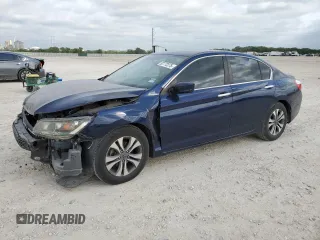 2015 Honda Accord LX with VIN 1HGCR2F30FA242825, listed as a Copart auction lot 52772275 with 122,777 mi miles and Salvage Title. Bid and sale history available at DreamBid. Image 1.