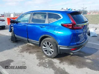 2021 Honda CR-V Touring with VIN 7FARW2H97ME014445, listed as a IAAI auction lot 41043476 with 75,879 mi miles. Bid and sale history available at carsss.com. Image 3.