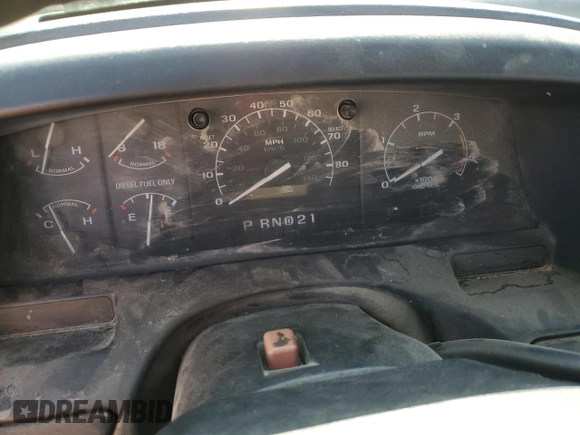 1997 Ford F-350 with VIN 1FTJW36F5VEA13739, listed as a Copart auction lot 56710615 with Not provided miles and Salvage title. Bid and sale history available at DreamBid. Image 9.