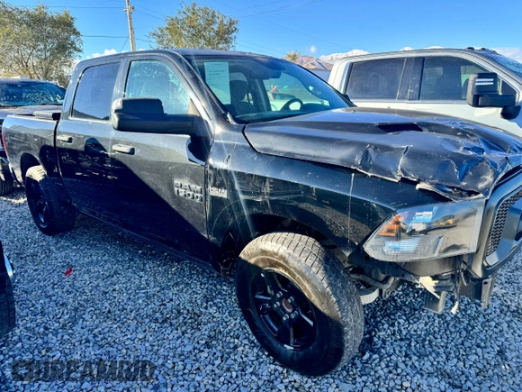 2018 Ram 1500 Big Horn with VIN 1C6RR6LM8JS354103, listed as a Copart auction lot 70140234 with 100,765 mi miles and Salvage Title. Bid and sale history available at carsss.com. Image 1.