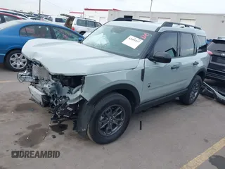 2024 Ford Bronco Sport Big Bend z VIN 3FMCR9B69RRE99592, wystawiony jako IAAI lot #42099227 z przebiegiem 3296 mil mil oraz . Historia ofert i sprzedaży dostępna na DreamBid. Obrazek 2.