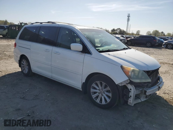 2008 Honda Odyssey Touring with VIN 5FNRL38818B009491, listed as a Copart auction lot 51048125 with 193,067 mi miles and Clean Title. Bid and sale history available at carsss.com. Image 4.