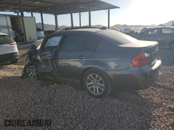 2006 BMW 3 Series 325i with VIN WBAVB13596PT07676, listed as a Copart auction lot 53000865 with Not provided miles and Salvage title. Bid and sale history available at DreamBid. Image 2.