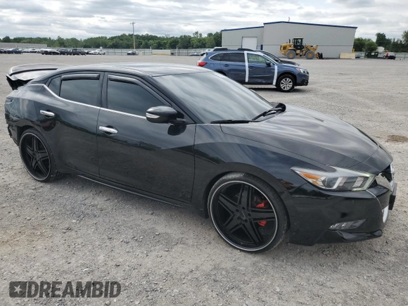 2017 Nissan Maxima SL with VIN 1N4AA6AP6HC432009, listed as a Copart auction lot 65593765 with 32,518 mi miles and Salvage title. Bid and sale history available at DreamBid. Image 4.