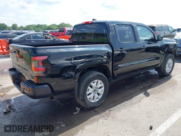 2023 Nissan Frontier SV with VIN 1N6ED1EK9PN640468, listed as a IAAI auction lot 42374631 with 35,447 mi miles and . Bid and sale history available at DreamBid. Image 4.