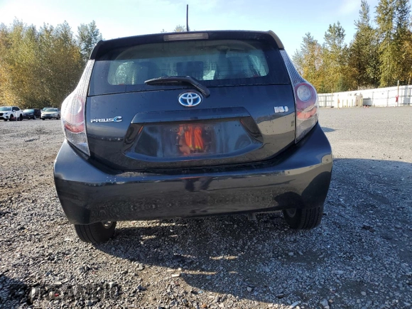 2013 Toyota Prius One with VIN JTDKDTB37D1040114, listed as a Copart auction lot 71532864 with 91,728 mi miles and Salvage Title. Bid and sale history available at carsss.com. Image 6.
