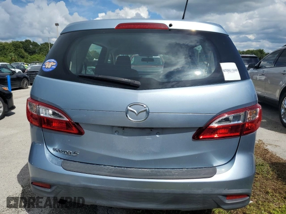 2013 Mazda 5 Sport with VIN JM1CW2BL0D0145429, listed as a Copart auction lot 74133644 with 70,161 mi miles and Salvage Title. Bid and sale history available at DreamBid. Image 6.