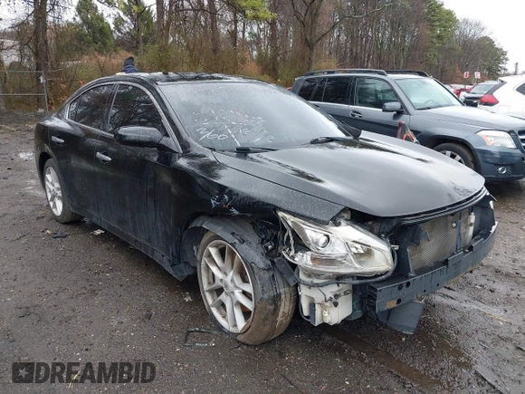 2014 Nissan Maxima SV with VIN 1N4AA5AP8EC496476, listed as a IAAI auction lot 41969073 with 165,738 mi miles and . Bid and sale history available at DreamBid. Image 1.