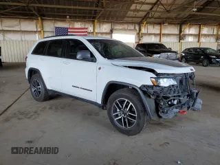 2020 Jeep Grand Cherokee Trailhawk with VIN 1C4RJFLGXLC400313, listed as a Copart auction lot 53649565 with 51,717 mi miles and Salvage title. Bid and sale history available at DreamBid. Image 4.