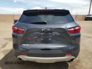 2022 Chevrolet Blazer LT with VIN 3GNKBJR41NS236338, listed as a Copart auction lot 59004265 with 61,561 mi miles and Salvage title. Bid and sale history available at DreamBid. Image 6.
