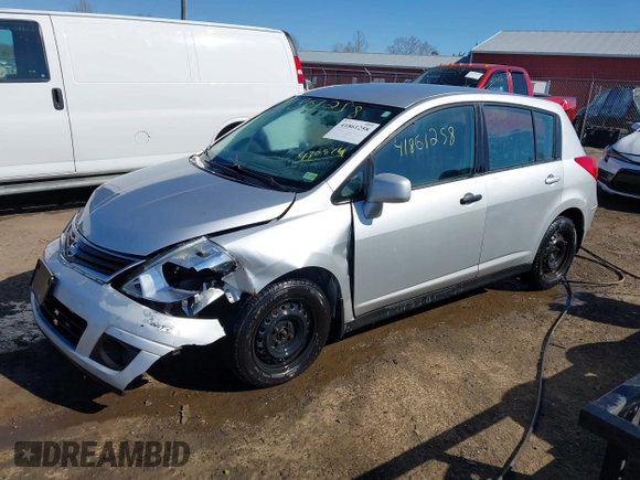 2010 Nissan Versa 1.8 S with VIN 3N1BC1CP8AL430574, listed as a IAAI auction lot 41861258 with 225,047 mi miles. Bid and sale history available at carsss.com. Image 2.