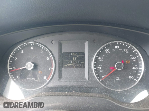 2012 Volkswagen Jetta SE with VIN 3VWDP7AJ0CM450081, listed as a IAAI auction lot 42265223 with 212,447 mi miles and . Bid and sale history available at DreamBid. Image 7.