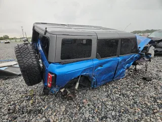 2021 Ford Bronco z VIN 1FMEE5DPXMLB01431, wystawiony jako Copart lot #59192915 z przebiegiem Nie podano mil oraz Nie do naprawy • Non repairable. Historia ofert i sprzedaży dostępna na DreamBid. Obrazek 3.