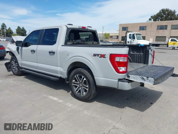 2023 Ford F-150 XL with VIN 1FTEW1CP2PKE60004, listed as a IAAI auction lot 41982176 with 17,900 mi miles and . Bid and sale history available at DreamBid. Image 3.