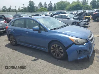 2014 Subaru Impreza Special Sports Limited with VIN JF1GPAR69E8282869, listed as a Copart auction lot 62980425 with 45,289 mi miles and Salvage title. Bid and sale history available at DreamBid. Image 4.