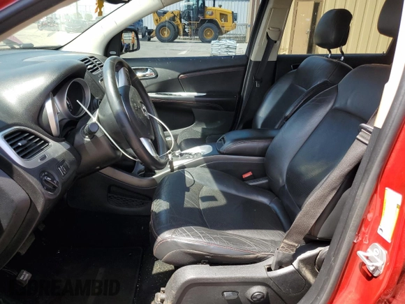 2015 Dodge Journey R/T z VIN 3C4PDCEG4FT661682, wystawiony jako Copart lot #62356695 z przebiegiem 99 729 mil mil oraz Szkoda całkowita • Salvage title. Historia ofert i sprzedaży dostępna na DreamBid. Obrazek 7.