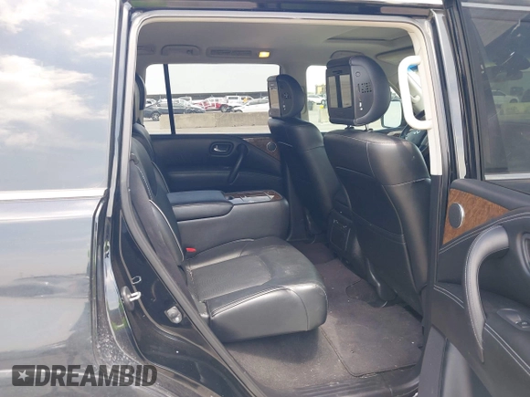 2016 Infiniti QX80 with VIN JN8AZ2NF6G9612118, listed as a IAAI auction lot 42051406 with 160,733 mi miles and . Bid and sale history available at DreamBid. Image 8.