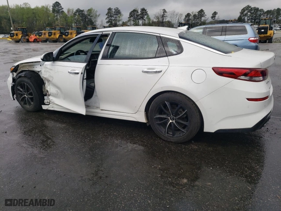 2019 Kia Optima EX with VIN 5XXGU4L19KG298967, listed as a Copart auction lot 48338505 with 115,668 mi miles and Salvage Title. Bid and sale history available at carsss.com. Image 2.