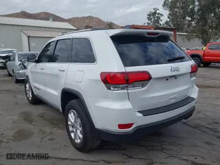 2021 Jeep Grand Cherokee Laredo X with VIN 1C4RJEAG7MC814311, listed as a IAAI auction lot 41086735 with 35,046 mi miles. Bid and sale history available at carsss.com. Image 3.