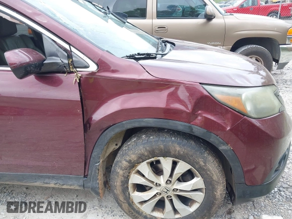 2013 Honda CR-V EX-L with VIN 5J6RM3H79DL049209, listed as a IAAI auction lot 41954539 with 298,085 mi miles and . Bid and sale history available at DreamBid. Image 12.