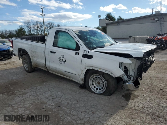 2022 GMC Sierra 1500 with VIN 3GTNUAED8NG509977, listed as a Copart auction lot 79484364 with Not Provided miles and Salvage Title. Bid and sale history available at DreamBid. Image 4.