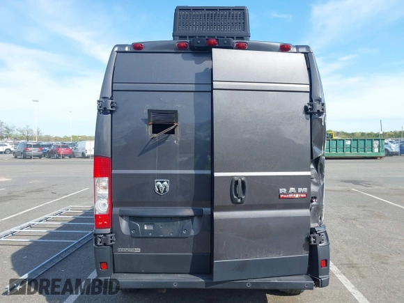 2020 Ram ProMaster Cargo with VIN 3C6TRVDG7LE110120, listed as a IAAI auction lot 41929585 with 65,457 mi miles. Bid and sale history available at carsss.com. Image 6.