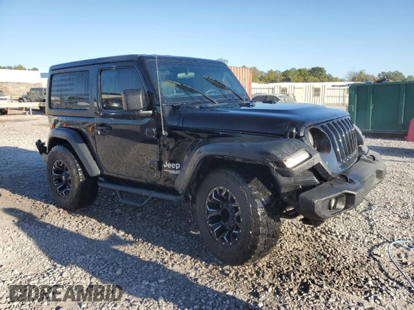 2018 Jeep Wrangler Sport with VIN 1C4GJXAG0JW146865, listed as a Copart auction lot 75021554 with 66,548 mi miles and Salvage Title. Bid and sale history available at carsss.com. Image 4.