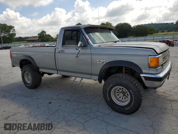 1989 Ford F-150 with VIN 1FTEF14H5KNB08484, listed as a Copart auction lot 57740504 with 69,414 mi miles and Salvage Title. Bid and sale history available at carsss.com. Image 4.