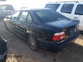 2003 BMW 5 Series 530i with VIN WBADT53473CE94624, listed as a Copart auction lot 73319524 with 171,535 mi miles and Salvage Title. Bid and sale history available at carsss.com. Image 2.