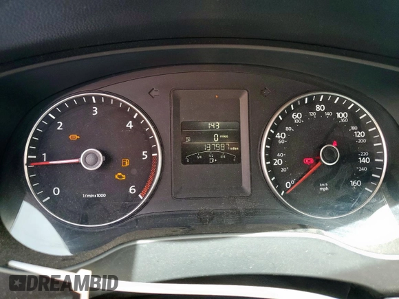2014 Volkswagen Jetta TDI w/Premium with VIN 3VW3L7AJ2EM443384, listed as a Copart auction lot 56748125 with 137,987 mi miles and Salvage title. Bid and sale history available at DreamBid. Image 9.