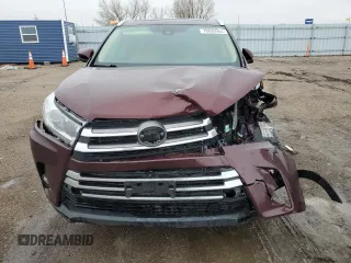 2018 Toyota Highlander Limited z VIN 5TDDZRFH4JS875072, wystawiony jako Copart lot #79820904 z przebiegiem Nie podano mil oraz Szkoda całkowita • Salvage title. Historia ofert i sprzedaży dostępna na DreamBid. Obrazek 5.
