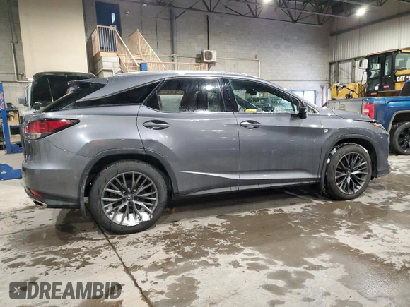2021 Lexus RX with VIN 2T2YZMDA1MC289836, listed as a Copart auction lot 87644825 with 56,960 mi miles and Clean Title. Bid and sale history available at carsss.com. Image 3.
