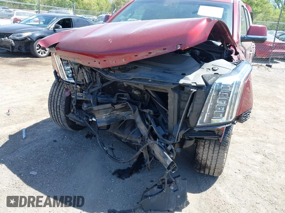 2018 Cadillac Escalade ESV Platinum z VIN 1GYS4KKJXJR270598, wystawiony jako IAAI lot #42238452 z przebiegiem 60 194 mil mil oraz . Historia ofert i sprzedaży dostępna na DreamBid. Obrazek 6.