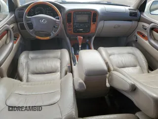 2002 Lexus LX 470 z VIN JTJHT00W423522126, wystawiony jako Copart lot #56582855 z przebiegiem 280 679 mil mil oraz Szkoda całkowita • Salvage title. Historia ofert i sprzedaży dostępna na DreamBid. Obrazek 8.