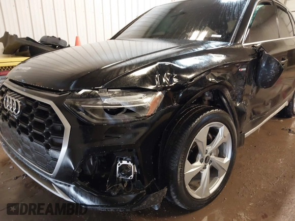 2023 Audi Q5 S line Prestige with VIN WA1FAAFY4P2063959, listed as a IAAI auction lot 41615330 with 38,991 mi miles and . Bid and sale history available at DreamBid. Image 6.
