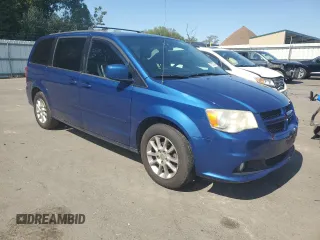 2011 Dodge Grand Caravan R/T with VIN 2D4RN7DG1BR757106, listed as a Copart auction lot 71277424 with Not Provided miles and Salvage Title. Bid and sale history available at DreamBid. Image 4.