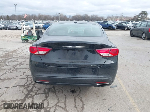 2016 Chrysler 200 S with VIN 1C3CCCBB9GN111720, listed as a IAAI auction lot 41503566 with 128,462 mi miles. Bid and sale history available at carsss.com. Image 16.