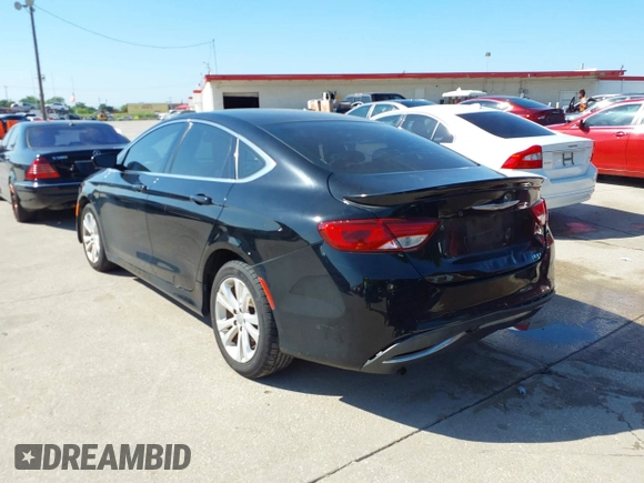 2015 Chrysler 200 Limited with VIN 1C3CCCABXFN706446, listed as a IAAI auction lot 42090717 with 122,436 mi miles and . Bid and sale history available at DreamBid. Image 3.