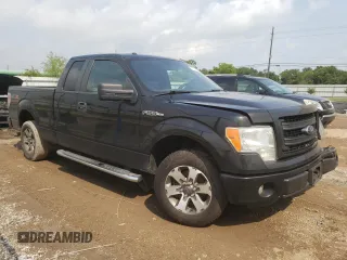2013 Ford F-150 XL with VIN 1FTFX1CF3DFD45344, listed as a Copart auction lot 71118294 with 151,802 mi miles and Salvage title. Bid and sale history available at DreamBid. Image 4.