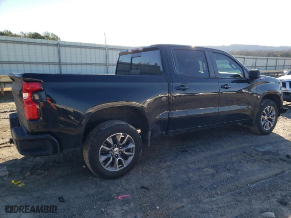 2019 Chevrolet Silverado 1500 RST with VIN 1GCUYEEDXKZ116985, listed as a Copart auction lot 45082075 with 90,627 mi miles and Salvage Title. Bid and sale history available at carsss.com. Image 3.