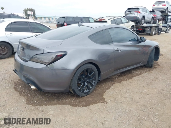 2013 Hyundai Genesis Coupe Premium with VIN KMHHT6KD1DU099404, listed as a IAAI auction lot 42379613 with 110,507 mi miles and . Bid and sale history available at DreamBid. Image 4.