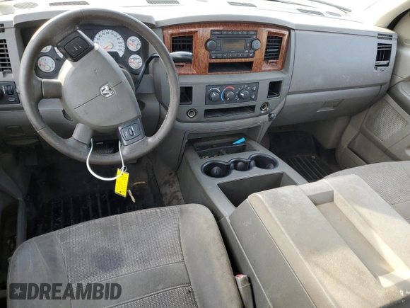 2006 Dodge Ram 2500 SLT with VIN 3D7KR28C56G236193, listed as a Copart auction lot 47048975 with 300,332 mi miles and Salvage Title. Bid and sale history available at carsss.com. Image 8.