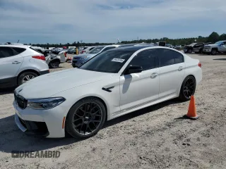 2020 BMW M5 Competition with VIN WBSJF0C0XLCD33495, listed as a Copart auction lot 69428704 with 32,921 mi miles and Salvage Title. Bid and sale history available at carsss.com. Image 1.