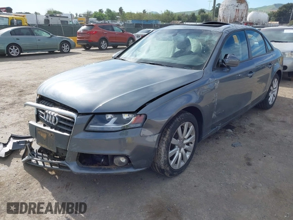 2012 Audi A4 2.0T Premium with VIN WAUBFAFL0CN013351, listed as a IAAI auction lot 41987066 with 61,093 mi miles. Bid and sale history available at carsss.com. Image 2.
