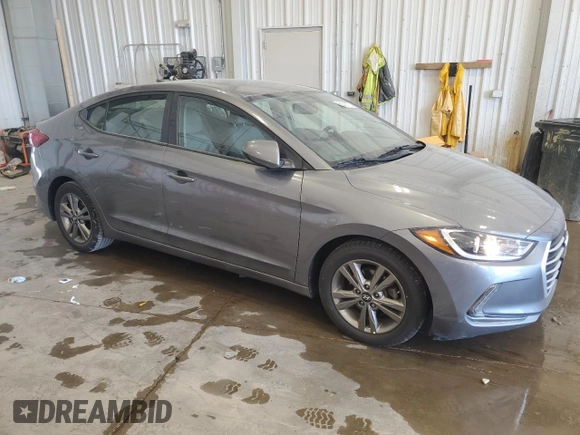 2018 Hyundai Elantra SEL with VIN 5NPD84LF4JH321822, listed as a Copart auction lot 56046775 with 106,009 mi miles and Clean Title. Bid and sale history available at DreamBid. Image 4.
