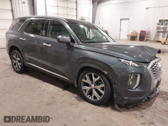 2022 Hyundai Palisade SEL with VIN KM8R4DHE7NU415749, listed as a IAAI auction lot 41207565 with 17,966 mi miles. Bid and sale history available at carsss.com. Image 1.
