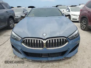 2020 BMW 8 Series M850i xDrive with VIN WBABC4C06LCE05155, listed as a Copart auction lot 76244144 with 13,463 mi miles and Non Repairable. Bid and sale history available at carsss.com. Image 5.