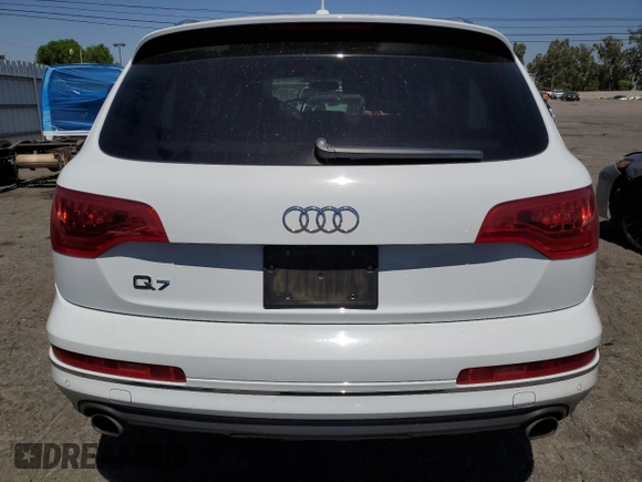 2013 Audi Q7 Premium Plus with VIN WA1LGAFE2DD013357, listed as a Copart auction lot 64761945 with 108,009 mi miles and Salvage title. Bid and sale history available at DreamBid. Image 6.
