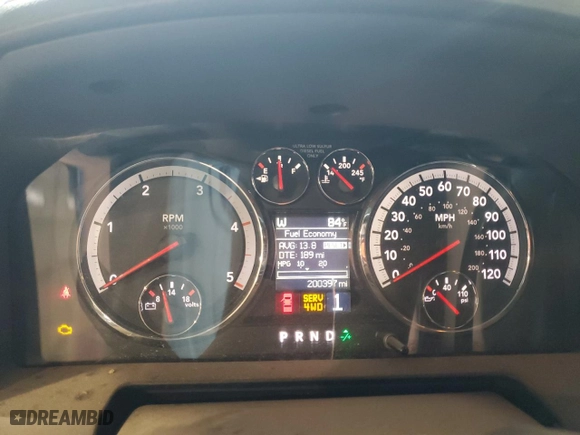 2011 Dodge Ram 3500 SLT with VIN 3D73Y3HL6BG614898, listed as a Copart auction lot 64491084 with 200,397 mi miles and Salvage Title. Bid and sale history available at carsss.com. Image 9.